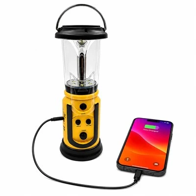 Radio linterna de emergencia