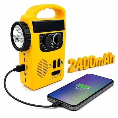 Banco de energía de radio de emergencia